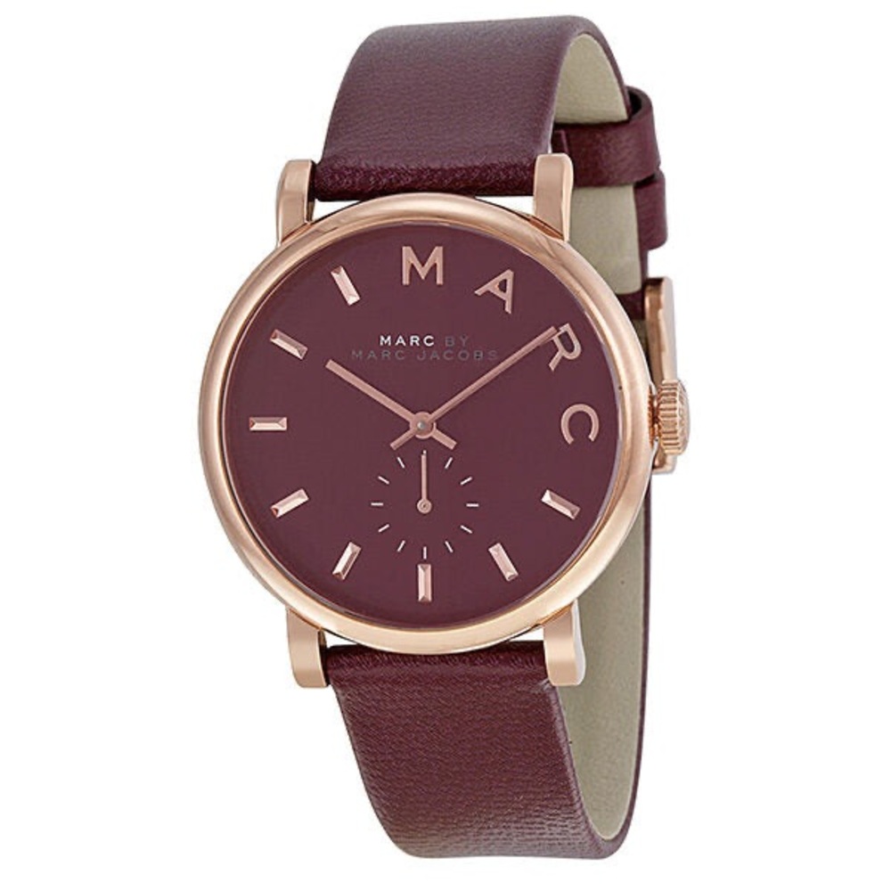 Marc by Marc Jacobs Maroon Baker Watch